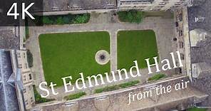 St Edmund Hall, University of Oxford, from the air