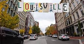 Louisville 4k - Driving Downtown - Kentucky, USA