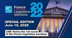 LIVE: Follow the 1st round of the French legislative elections • FRANCE 24 English