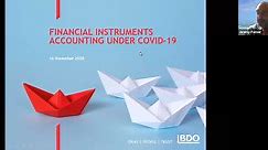 BDO & BSA webinar: Financial instruments Accounting under COVID-19