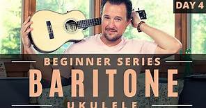 Baritone Ukulele Beginner Series | Day 4 | Tutorial + Chords + Play Along
