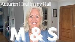 Marks and Spencer Autumn Haul in my Hall. Size 18