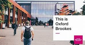 This is Oxford Brookes | Oxford Brookes University