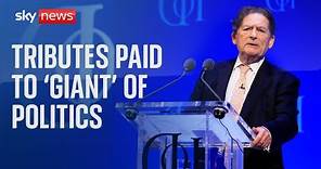 Nigel Lawson dies: Tributes paid to 'giant' of politics