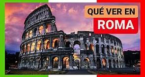 GUÍA COMPLETA ▶ Qué ver en la CIUDAD de ROMA (ITALIA) 🇮🇹 🌏 Turismo y viajar a Italia