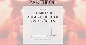 Charles II August, Duke of Zweibrücken Biography - Duke of Zweibrücken