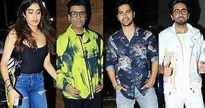 Shashank Khaitan's Birthday Celebration | Janhvi Kapoor, Varun Dhawan, Karan Johar