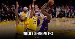 How Christian Wood's defense & rebounding helped the Lakers win vs Phoenix | Laker Film Room