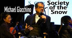 Society of the Snow music composer Michael Giacchino conducts Orchestra and interview