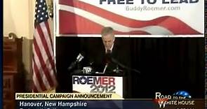 Buddy Roemer Campaign Announcement