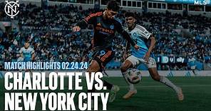 Match Highlights | Charlotte FC 1-0 New York City FC