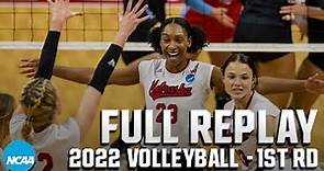 Nebraska vs. Delaware State: 2022 NCAA volleyball first round | FULL REPLAY