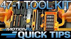 BenchCraft 47-1 Tool Kit | Quick Tip | Motion RC