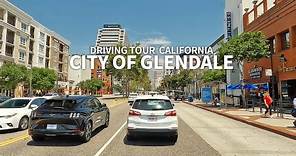[4K] GLENDALE - Driving California Glendale and Colorado Street, Los Angeles, California, Travel