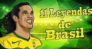 11 Jugadores Históricos de la Selección de Brasil