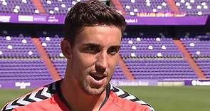 Entrevista a Jaime Mata, jugador del Real Valladolid