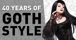 40 Years of Goth Style (in under 4 minutes)
