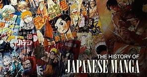 The History Of Japanese Of Manga