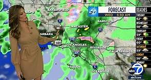 Cold storm expected to bring rain, snow to SoCal
