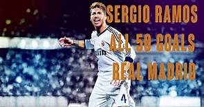 Sergio Ramos all 50 Goals with Real Madrid 2005-2015 HD