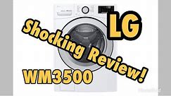 Review: LG WM3500 Front Load Washer I am SHOCKED