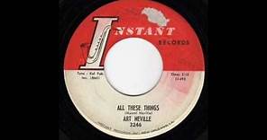 Art Neville - All These Things ( 1962 )