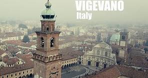 Vigevano Italy | Piazza Ducale & The Bramante Tower | Travel By Drone