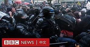 法國五一勞動節遊行演變為「警民衝突」－ BBC News 中文