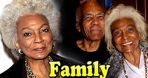 Nichelle Nichols Family With Son and Husband Foster Johnson 2022
