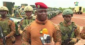 Le Chef de l'Etat, le Capitaine Ibrahim TRAORE a rendu visite aux unités spéciales en formation