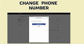 How to Change and add phone number in playstation account