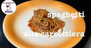 Spaghetti alla carrettiera - Ricetta fiorentina