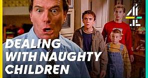 When Dad’s Left In Charge Of THREE Kids | Malcolm in the Middle