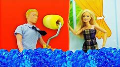 Water at Barbie's Dollhouse: Barbie Videos for Kids