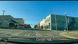 Driving Through Cordele, Georgia | USA - 4K
