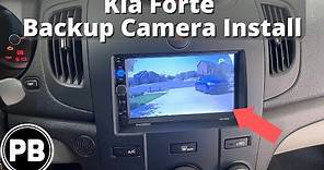 2010 - 2013 Kia Forte Backup Camera Install