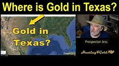 Where is Gold In Texas? (USGS MRDS Gold Maps Review)