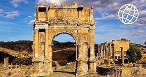 Roman Ruins in Algeria: Timgad, Djémila, Tiddis, Tipasa, Cherchell [Amazing Places 4K]