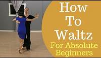 How To Waltz Dance For Beginners - Waltz Box Step