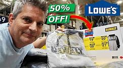 Lowes CLEARANCE Dewalt Shirts, Metabo, Tool Deals