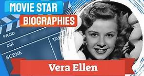 Movie Star Biography~Vera Ellen