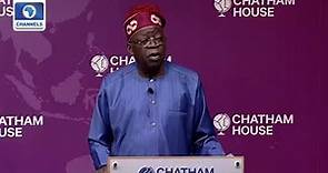 FULL VIDEO: Tinubu Speaks At Chatham House, Discusses His Plans For Nigeria