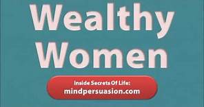 Attract Wealthy Women - Get Rich Girls To Seduce You And Pay For You