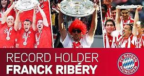 Franck Ribéry - ALL Bundesliga Trophy Lifts for FC Bayern