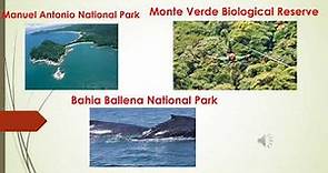 Main attractions in the 7 provinces of Costa Rica