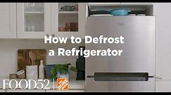 How to Defrost a Refrigerator | The Home Depot with @Food52