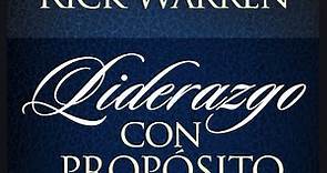 Rick Warren Liderazgo Con Proposito audiolibro, audio book voz humana, audiolibro cristiano