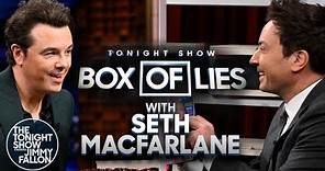 Box of Lies with Seth MacFarlane | The Tonight Show Starring Jimmy Fallon