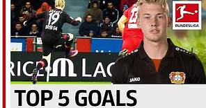 Julian Brandt - Top 5 Goals - The German Wunderkind