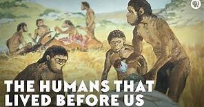 The Humans That Lived Before Us
